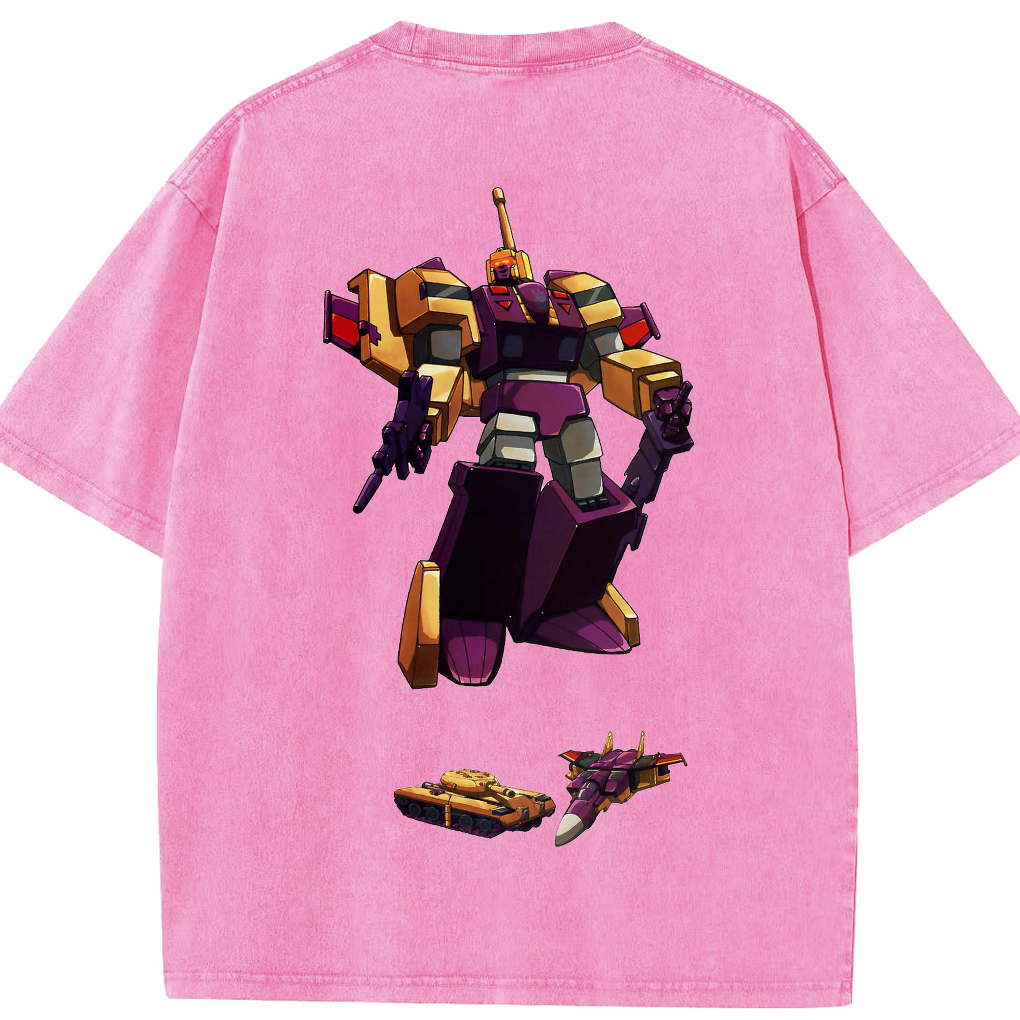 （画像用）  綿100% ヴィンテージ風 半袖Tシャツ（背面プリント）